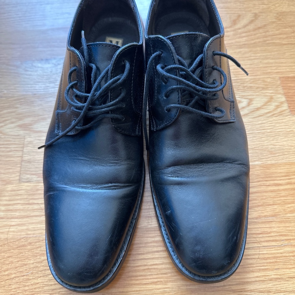 Bruno Magli, black size 10.5 men’s shoes
